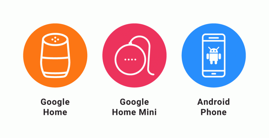 Google Home, Google Home Mini và Xiaomi Redmi 6